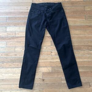 Levi’s black straight leg jeans